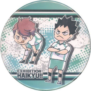 Oikawa Iwaizumi SD Haikyu!! Collection Can Badge Part 7 Can Badge [USED]