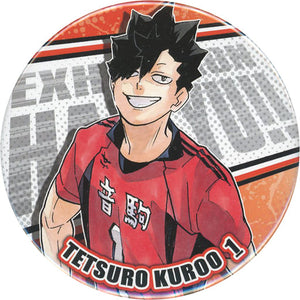 Tetsuro Kuroo Haikyu!! Collection Can Badge Part 8 Can Badge [USED]