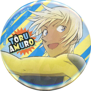 Toru Amuro Up Detective Conan Blind Holo Can Badge Sports Ver. Can Badge [USED]