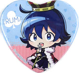 Iruma Suzuki Welcome to Demon School! Iruma kun Trump Ver. Trading Heart Can Badge [USED]