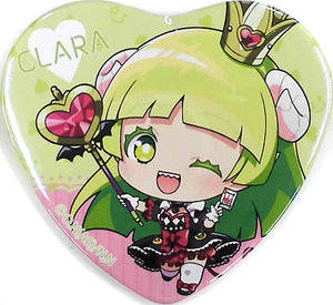 Clara Valac Welcome to Demon School! Iruma kun Trump Ver. Trading Heart Can Badge [USED]