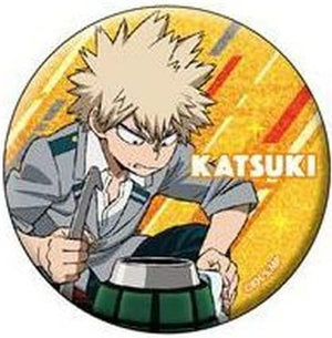 Katsuki Bakugo Glitter My Hero Academia Can Badge Collection Tin Badge [USED]