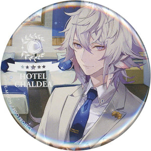 Caster/Merlin Room Camelot Fate/Grand Order Trading Can Badge Ikepri25 Hotel Chaldea Limited Can Badge [USED]