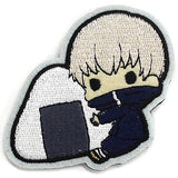 Toge Inumaki Jujutsu Kaisen Pitacolle Embroidery Mascot Collection Patch Style Badge Badge [USED]