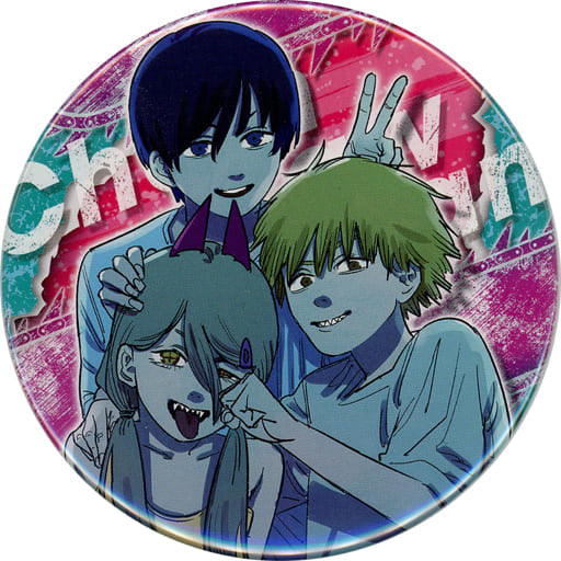 Chainsaw Man Denji Aki Hayakawa Power Collection Can Badge Part 1 Buttons [USED]