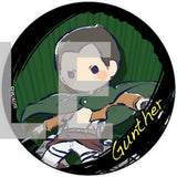 Gunther Schultz Attack on Titan Graph Art Design Can Badge 22. Levi Team Ver. Can Badge [USED]