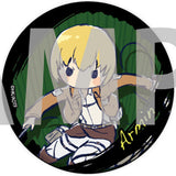 Armin Arlert Attack on Titan Graph Art Design Can Badge 23. Levi Team Ver. Can Badge [USED]