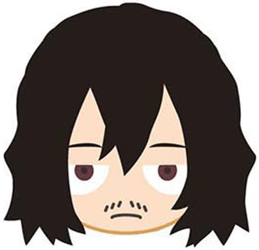 My Hero Academia Shota Aizawa Petitto Badge Buttons [USED]