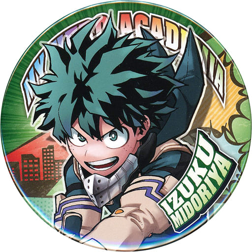 My Hero Academia Izuku Midoriya Collection Can Badge Heroaka Exhibition Kv Ver. My Hero Academia Exhibition Drawing Smash Limited Buttons [USED]
