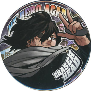 Shota Aizawa My Hero Academia Collection Can Badge Heroaka Exhibition Kv Ver. My Hero Academia Exhibition Drawing Smash Limited Tin Badge [USED]