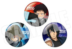 Fire Force Shinra Kusakabe & Others AJ2025 Can Badge Set Buttons [USED]