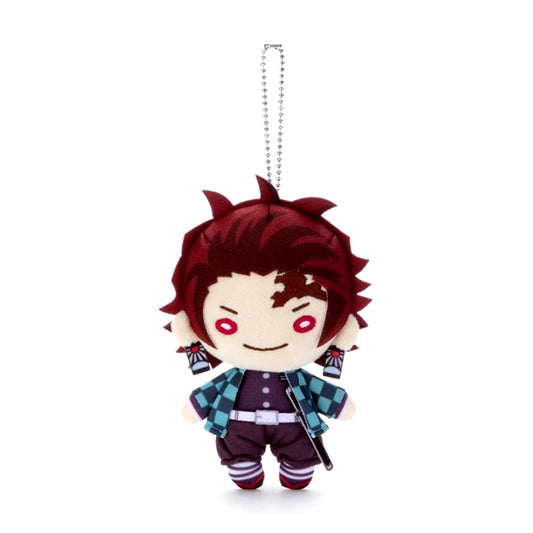 Demon Slayer: Kimetsu no Yaiba Nitotan Plush Toy with Ball Chain Tanjiro Kamado Goods - Plush Toys Resale [NEW]