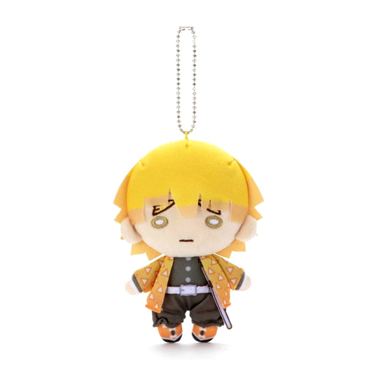 Demon Slayer: Kimetsu no Yaiba Nitotan Plush Toy with Ball Chain Zenitsu Agatsuma Goods - Plush Toys Resale [NEW]