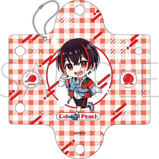Colorful Peach Clear Multi Case / Yuan-kun [NEW]