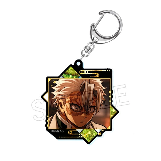 Demon Slayer: Kimetsu no Yaiba Raden Style Series Acrylic Keychain Vol.5 Sanemi Shinazugawa Goods - Keychain [NEW]