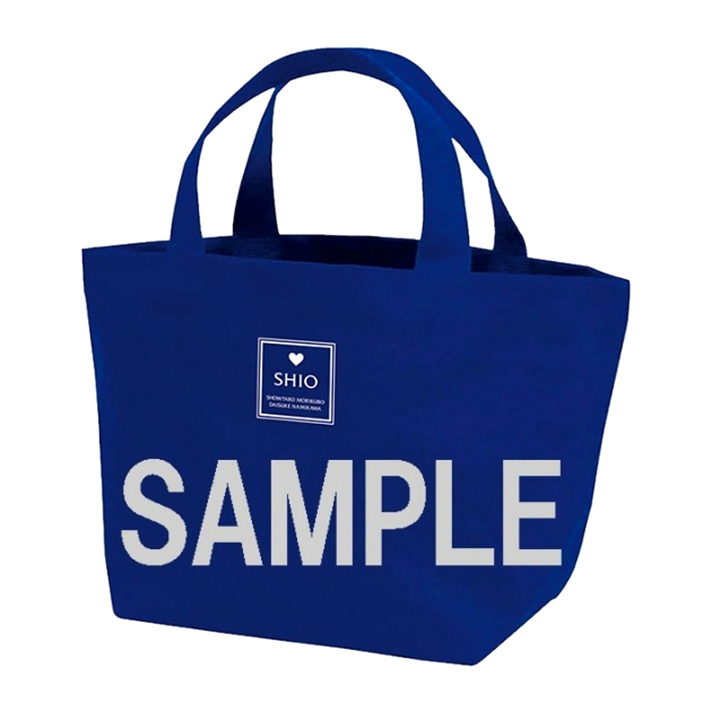 Tsumami wa Shio Dake Lunch Tote Bag 2026 Blue [NEW]