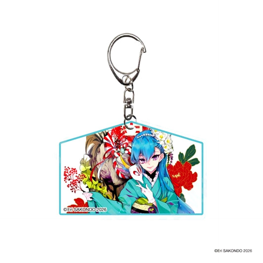 Momogumi Plus Senki Mini Acrylic Ema Kijinoki Yukiyo [NEW]
