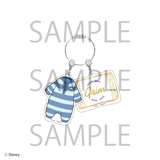 Disney Twisted-Wonderland Costume Acrylic Charm Grim (Relaxing My Room ver.) [NEW]