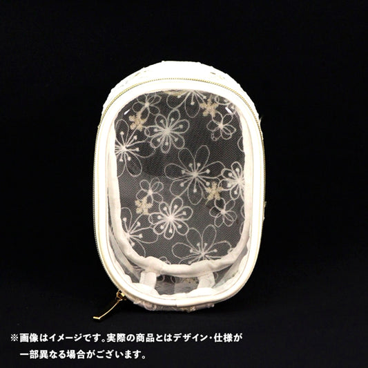 Non-Character Original nui. Sheer Lace Plush Pouch White [NEW]