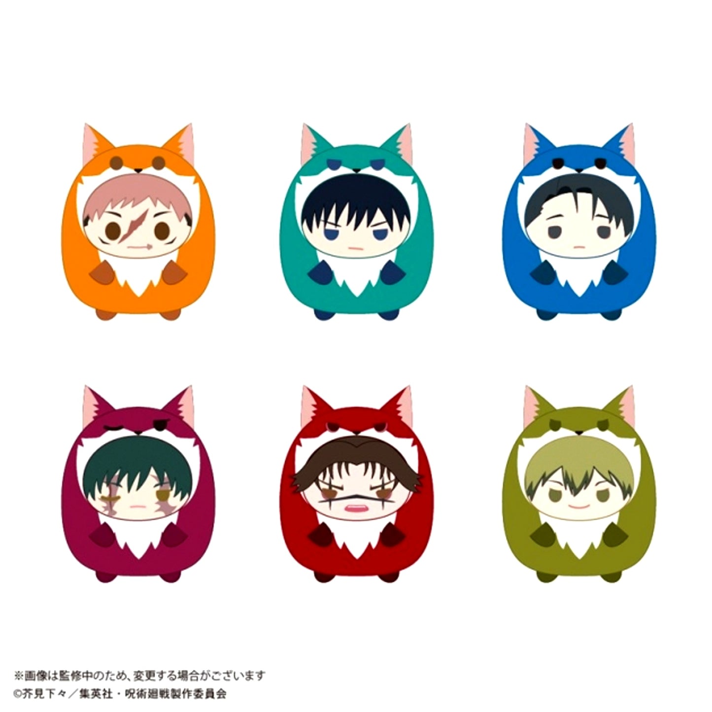 Jujutsu Kaisen Tenorins Collection 3 Goods - Mascot with animate with Benefits Bonus [NEW]