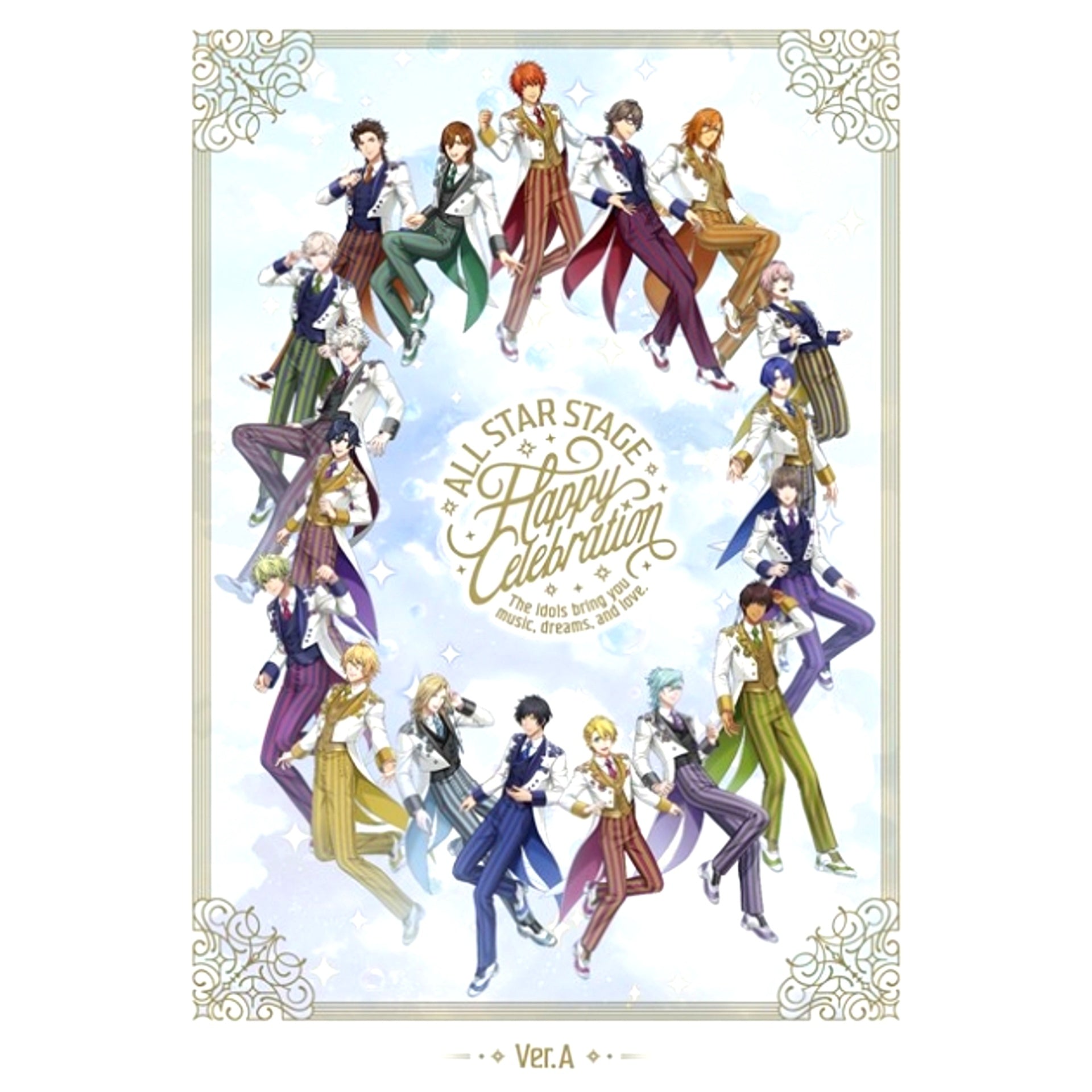 Uta no Prince-sama ALL STAR STAGE -Happy Celebration- Ver.A Blu-ray Animate Limited Set (STARISH Ver.) [NEW]