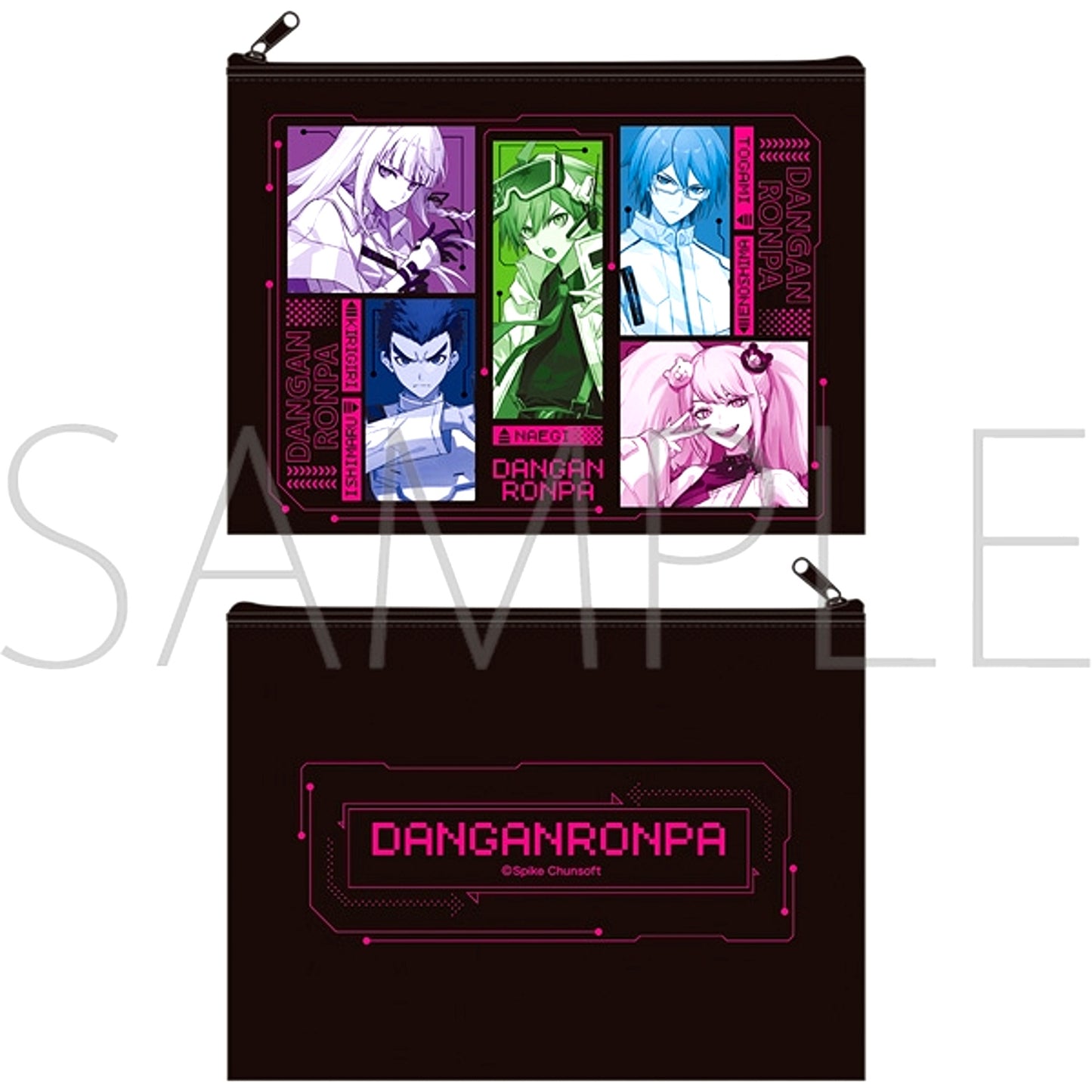 Danganronpa: Trigger Happy Havoc Flat Pouch / Danganronpa [NEW]