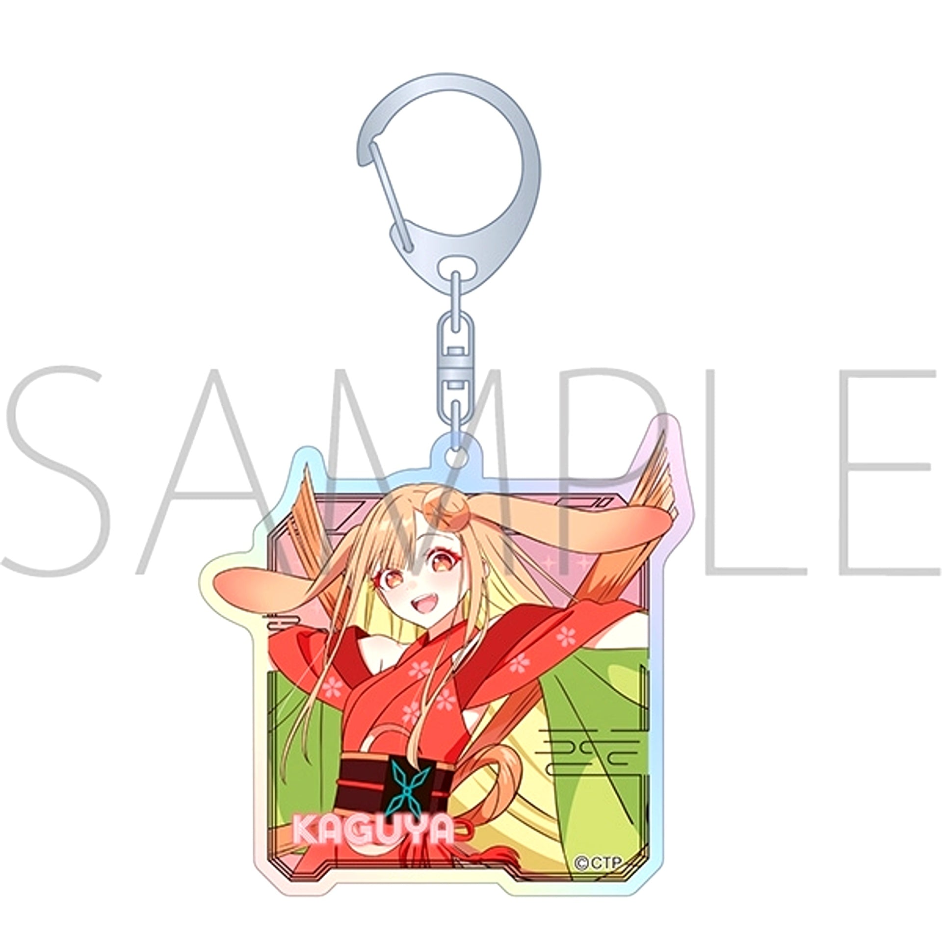 Cosmic Princess Kaguya! Hologram Acrylic Keychain / Kaguya (Reissue) [NEW]