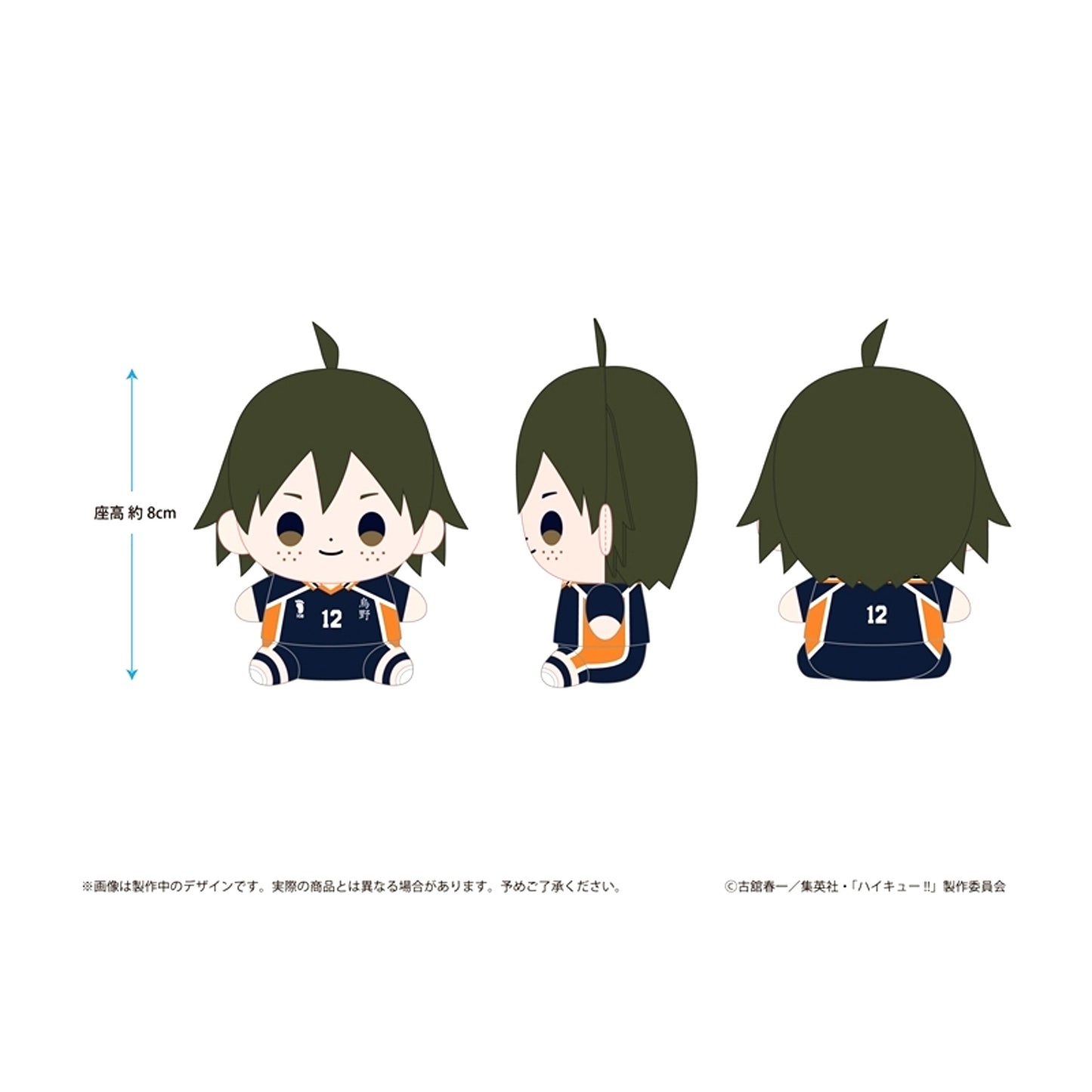 Haikyu!! Haikyu!! Mochibi Plush Tadashi Yamaguchi [NEW]