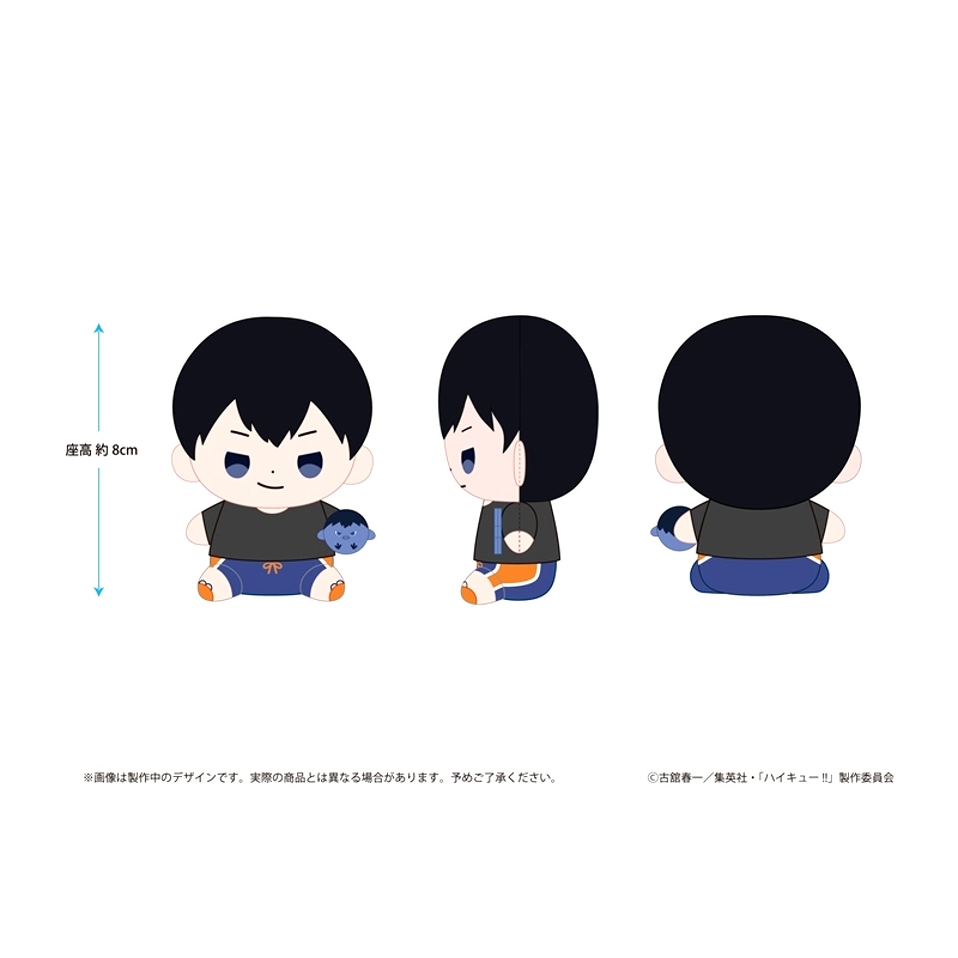 Haikyu!! Haikyu!! Mochibi Plush Tobio Kageyama Beach Ball ver. [NEW]