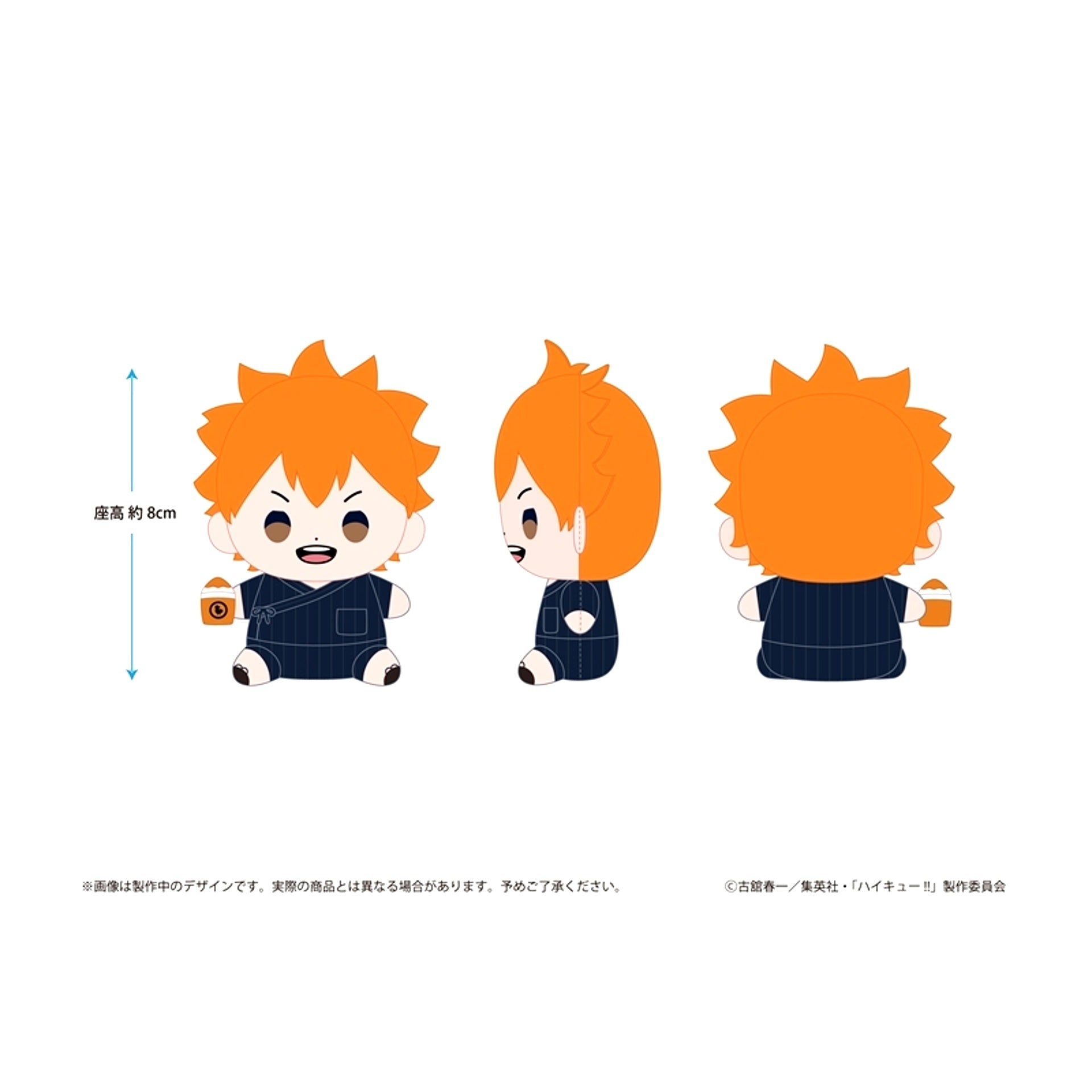 Haikyu!! Haikyu!! Mochibi Plush Shoyo Hinata Jinbei ver. [NEW]