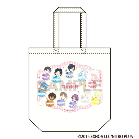 Wanpaku! Touken Ranbu Tote Bag Sweet Macaron [NEW]