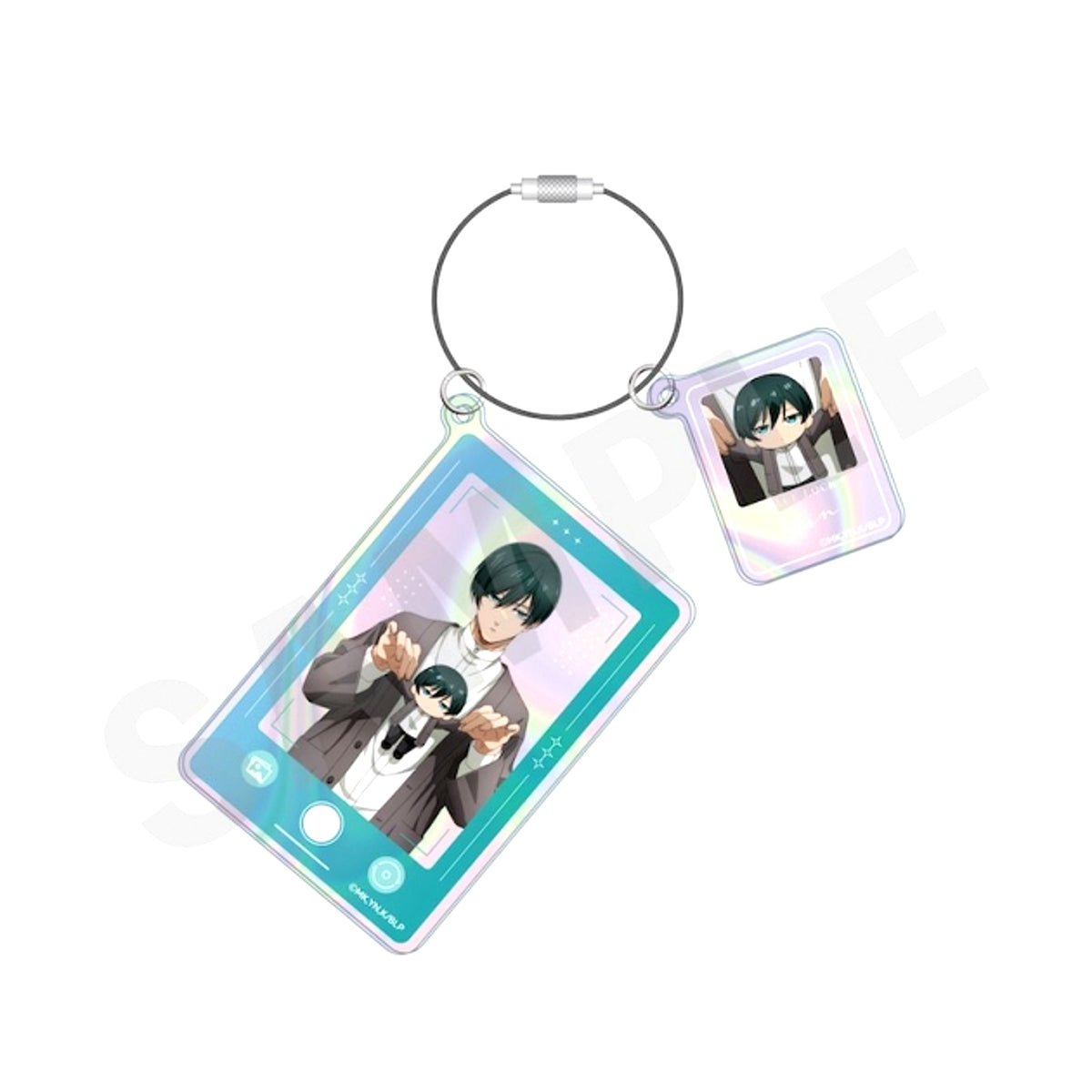 TV Anime Blue Lock Hug Series Aurora Acrylic Keychain (Rin Itoshi) [NEW]