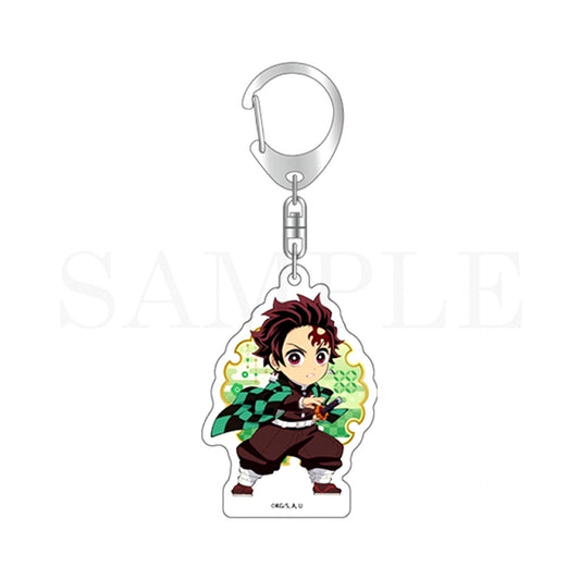 Anime Demon Slayer: Kimetsu no Yaiba Deformed Acrylic Charm Tanjiro Kamado Goods - Charm [NEW]