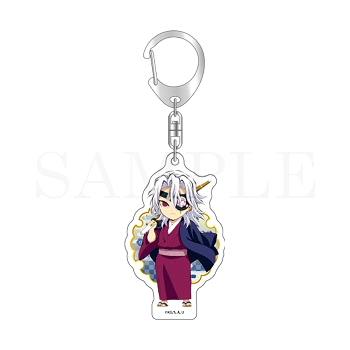 Anime Demon Slayer: Kimetsu no Yaiba Deformed Acrylic Charm Tengen Uzui Goods - Charm [NEW]