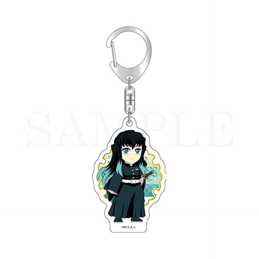 Anime Demon Slayer: Kimetsu no Yaiba Deformed Acrylic Charm Muichirou Tokitou Goods - Charm [NEW]