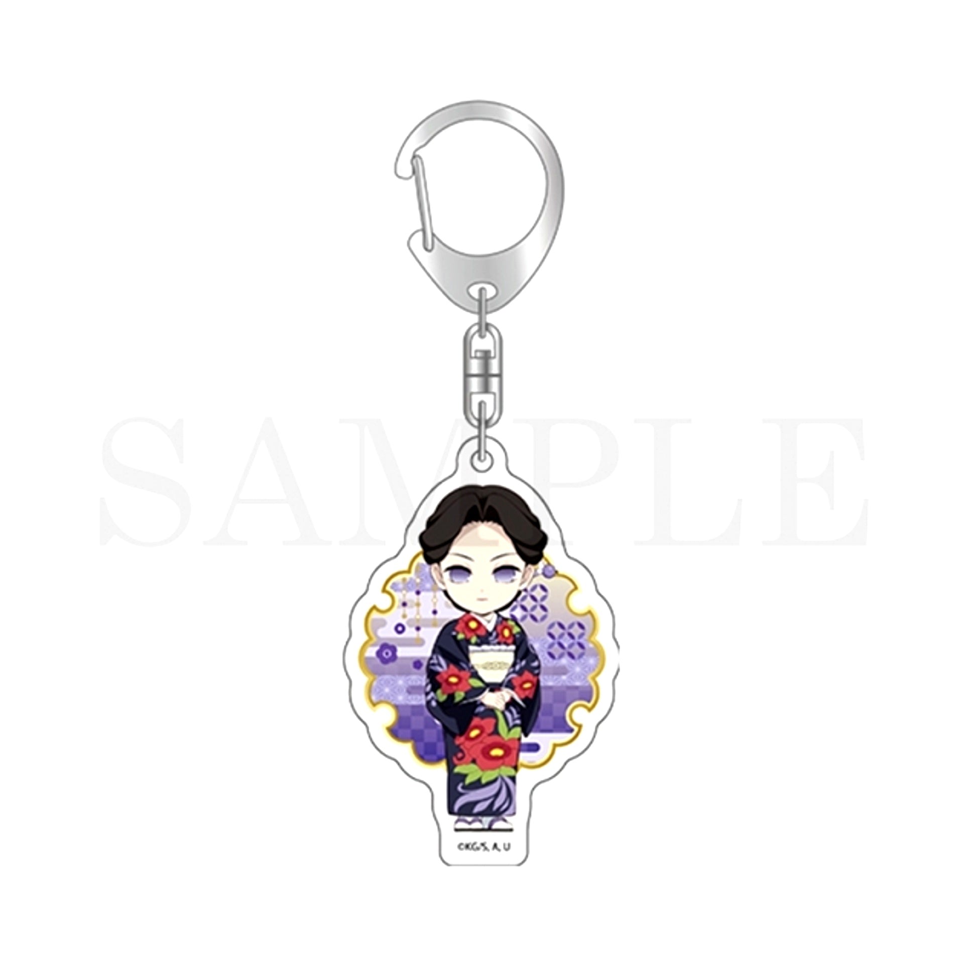 Anime Demon Slayer: Kimetsu no Yaiba Deformed Acrylic Charm Tamayo Goods - Charm [NEW]