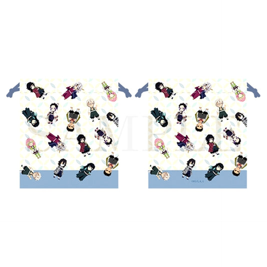 Anime Demon Slayer: Kimetsu no Yaiba Deformed Drawstring Pouch Group B [NEW]