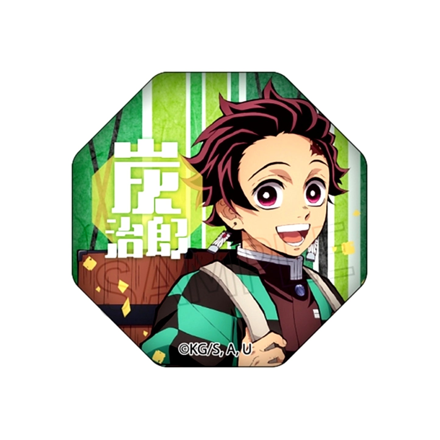 Demon Slayer: Kimetsu no Yaiba Glass Magnet vol.6 Tanjiro Kamado [NEW]