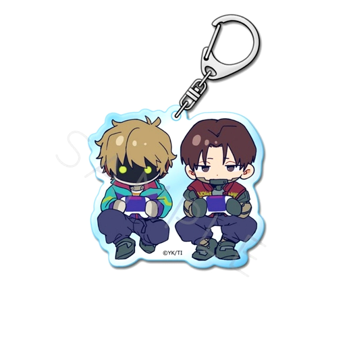 Anime Galaxy Express Milky Subway Acrylic Keychain (Chipokke) TK (Kurt & Max) [NEW]