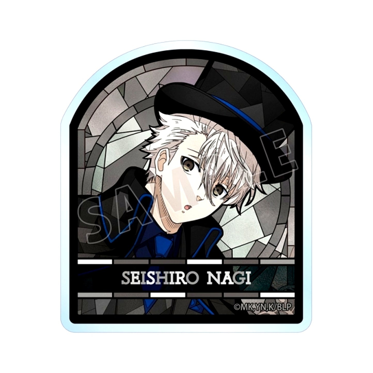 TV Anime Blue Lock Newly Drawn Seishiro Nagi Phantom Thieves ver. Aure Glass Acrylic Magnet [NEW]