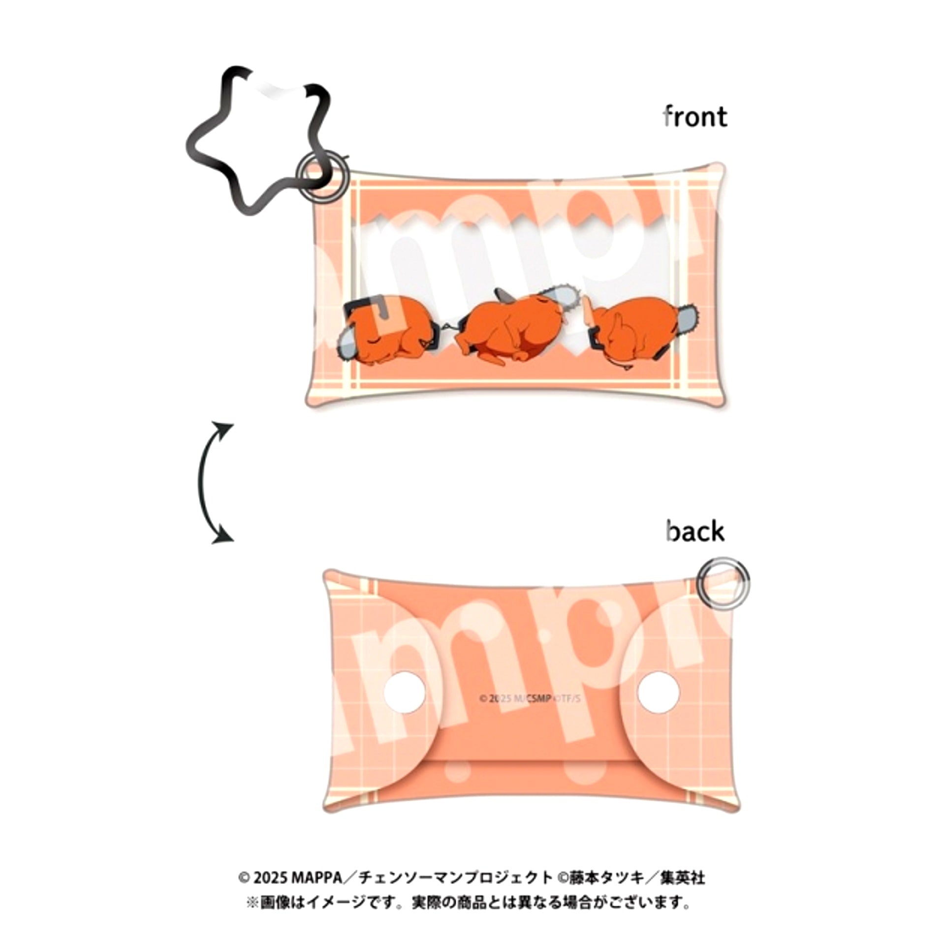 Chainsaw Man the Movie: Reze Arc Clear Multi Case S Pink Pochita [NEW]