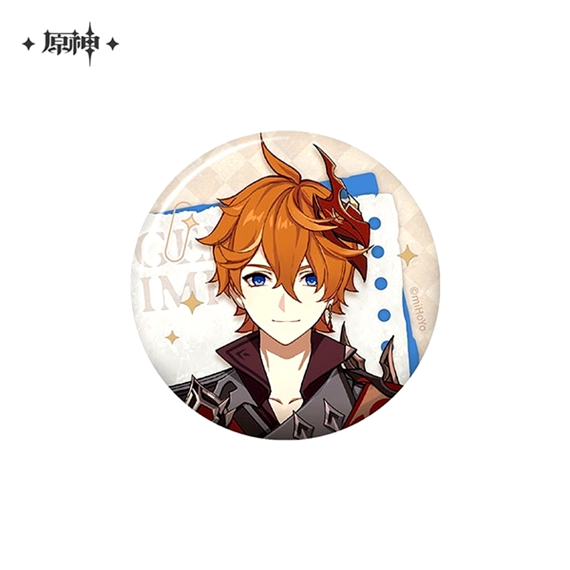 Genshin Impact Gathered Light Box Series Can Badge Tartaglia [NEW]