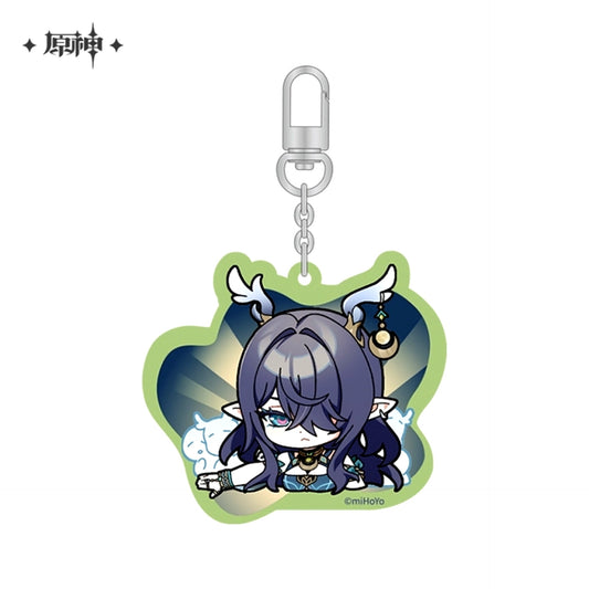 Genshin Impact Chibi Character Acrylic Keychain Nod-Krai Lauma [NEW]