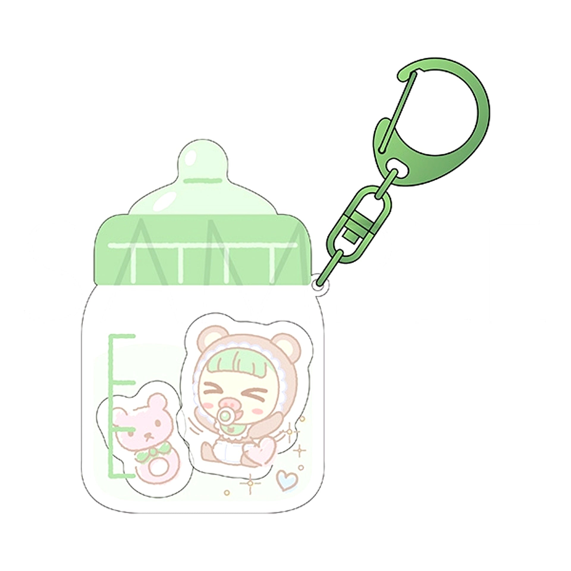 Nanipuarani by Rokomakoako Baby Bottle Keychain / Nani [NEW]