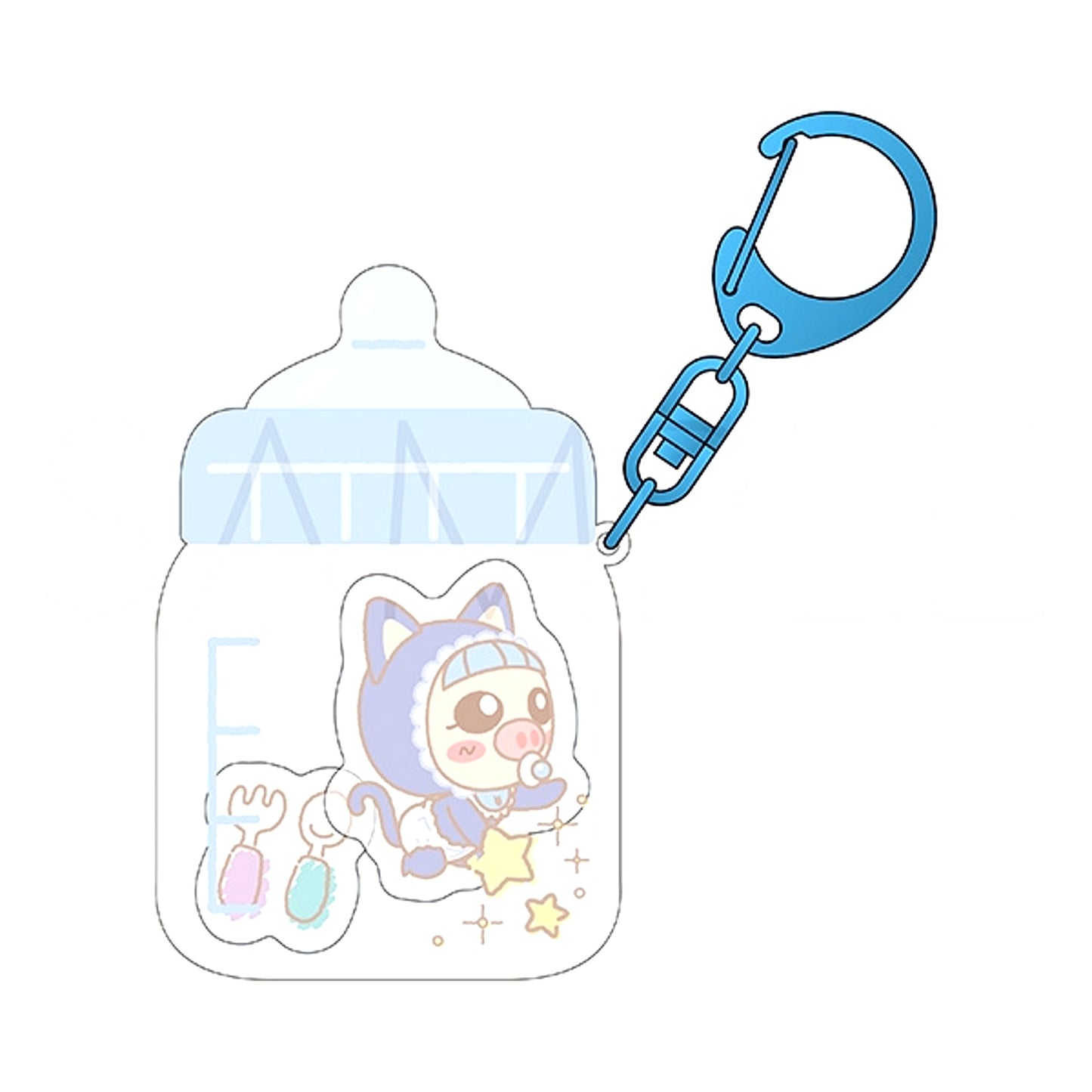 Nanipuarani by Rokomakoako Baby Bottle Keychain / Rani [NEW]