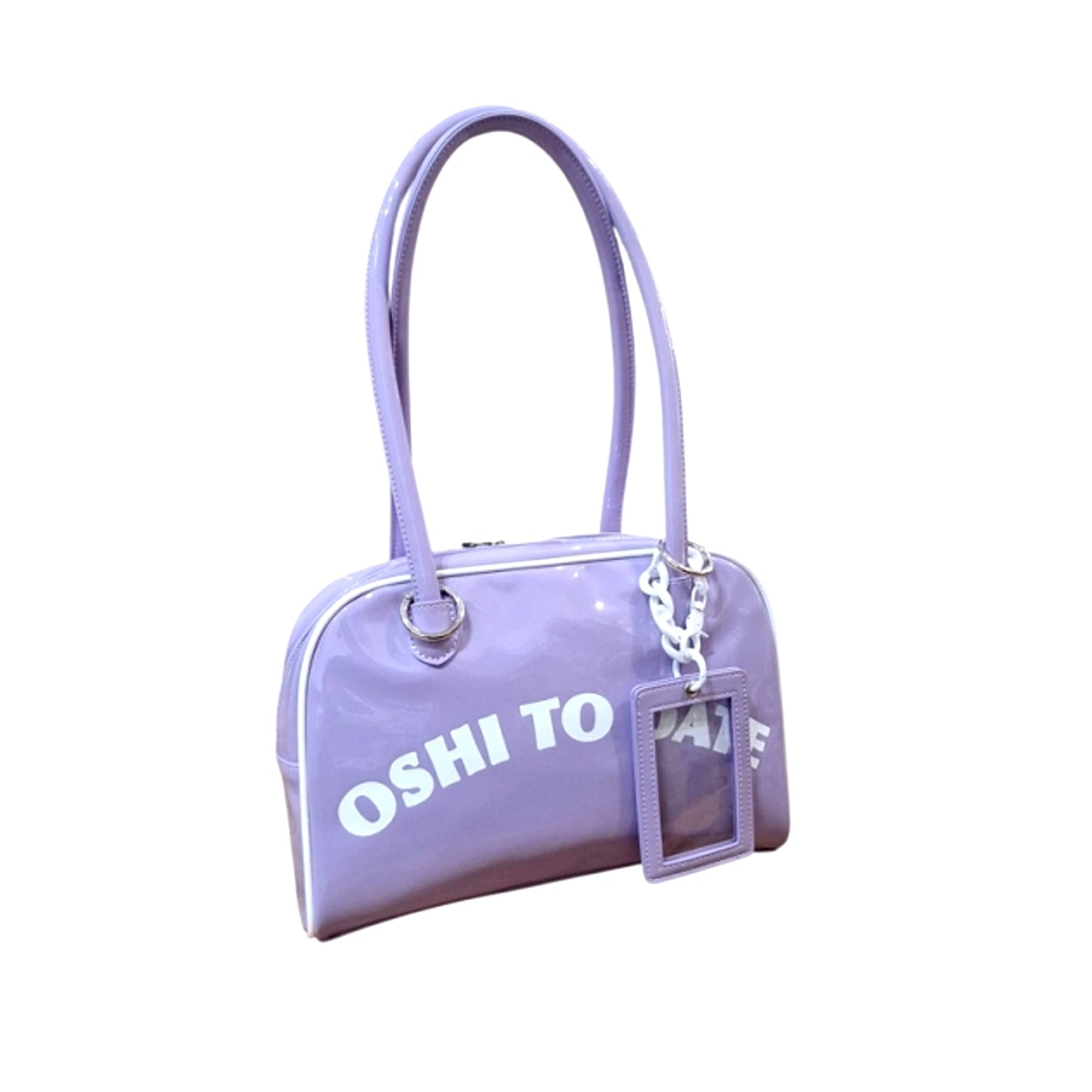 Non-Character Original Kurua Enamel Mini Boston Ita Bag Lavender (REA RARE) [NEW]