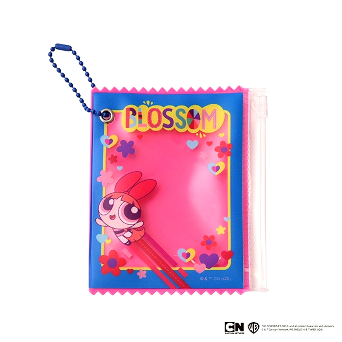 The Powerpuff Girls Space A la mode Slider Pouch Keychain (Blossom) [NEW]