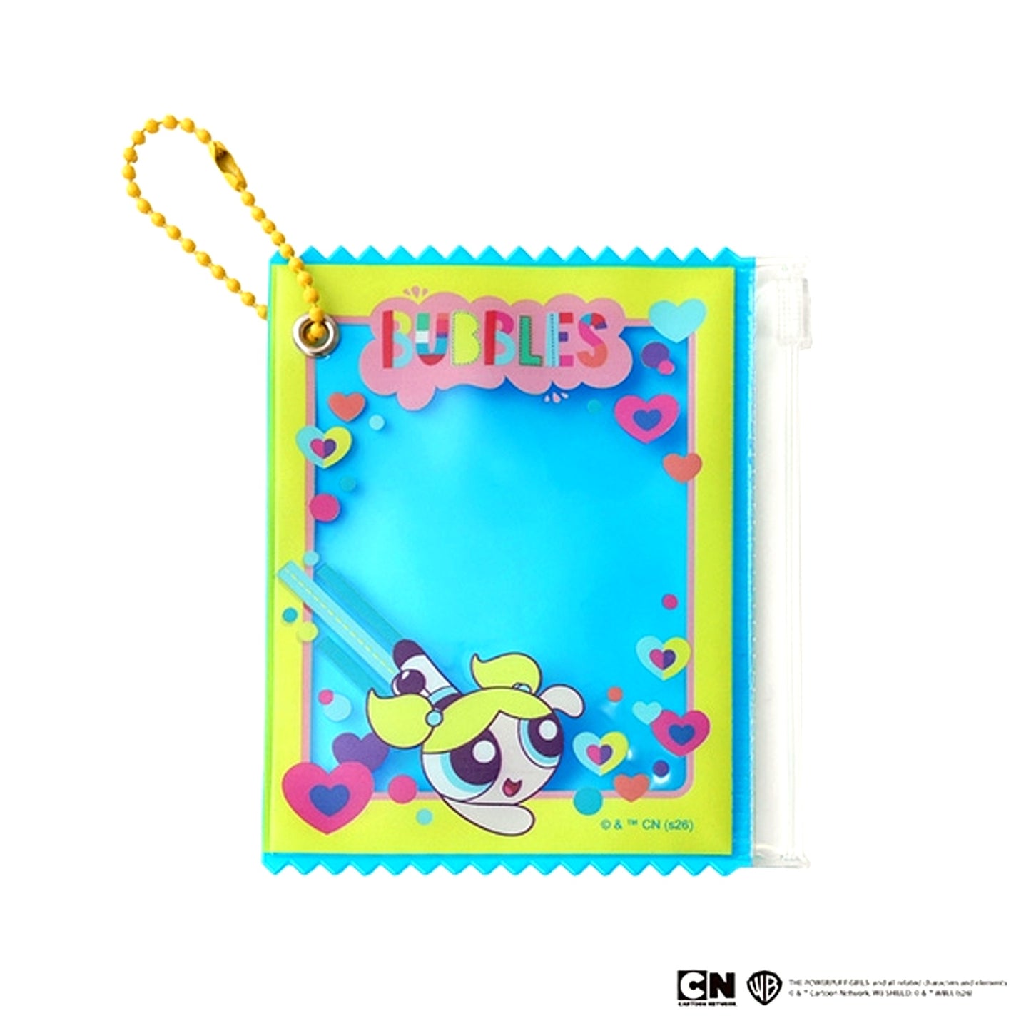 The Powerpuff Girls Space A la mode Slider Pouch Keychain (Bubbles) [NEW]