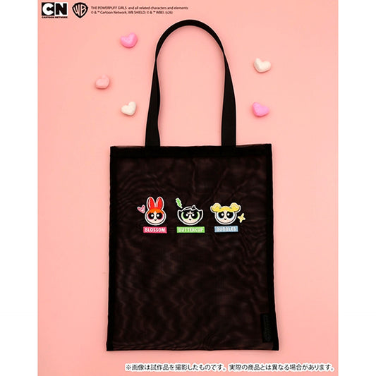 The Powerpuff Girls Mesh tote Bag Goods - Bag Space A la mode [NEW]