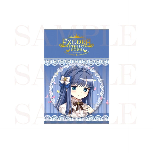 Puella Magi Madoka Magica Magia Exedra Big Can Badge with Backing Board Yachiyo Nanami [NEW]